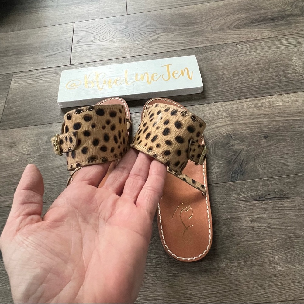 Sam Edelman Mollie Leopard Sandals NWOT - Picture 2 of 6